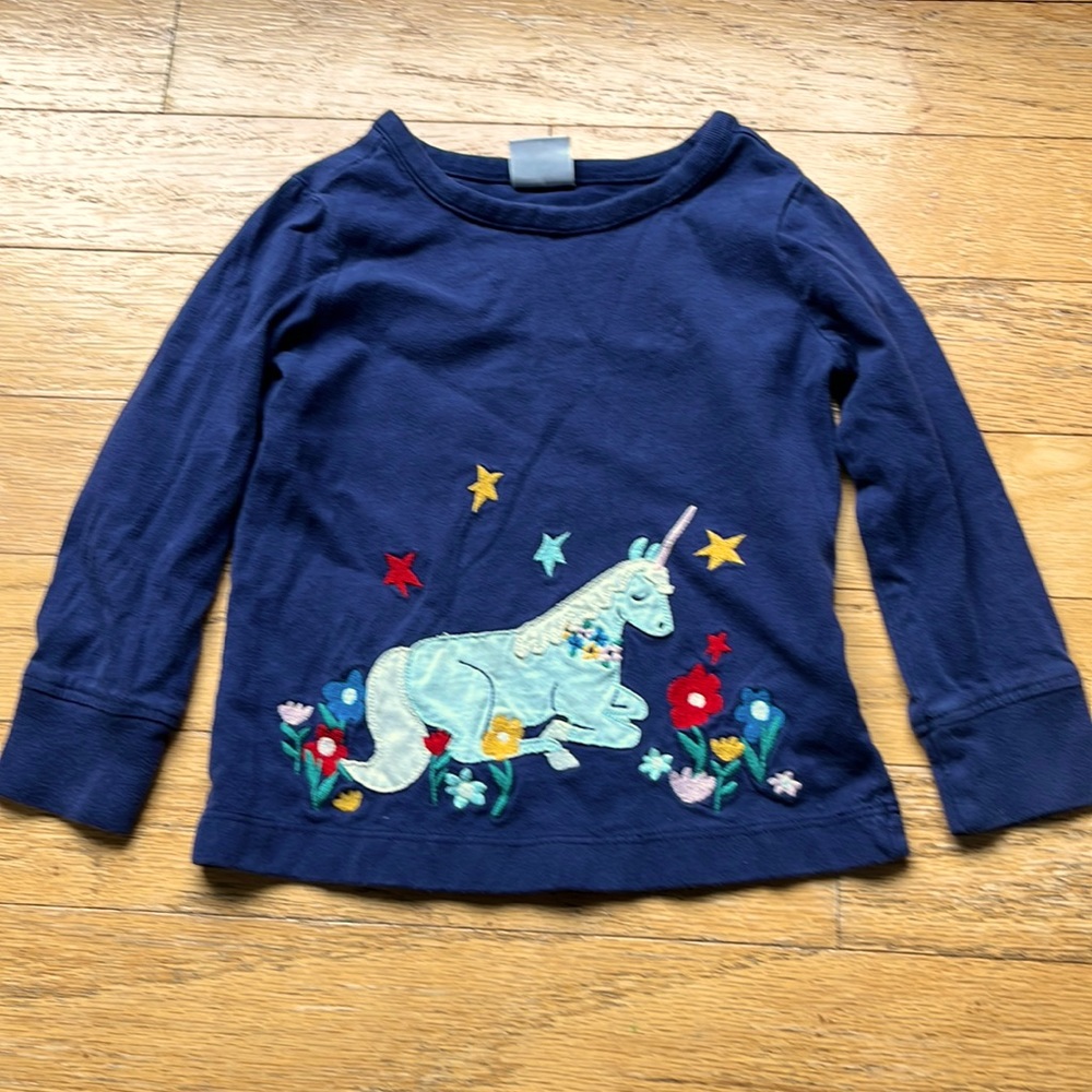 Hanna Andersson unicorn shirt